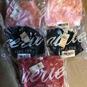 Aerie Pop! Shine Boybrief Undies set of 5 Medium